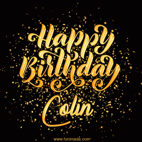 Happy Birthday GIF - Happy Birthday Colin GIFs