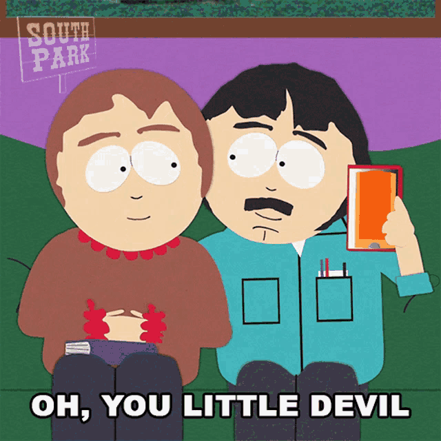 Oh You Little Devil Sharon Marsh GIF - Oh You Little Devil Sharon Marsh Randy Marsh GIFs