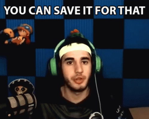 You Can Save It For That Saving GIF - You Can Save It For That Saving Thrifty GIFs