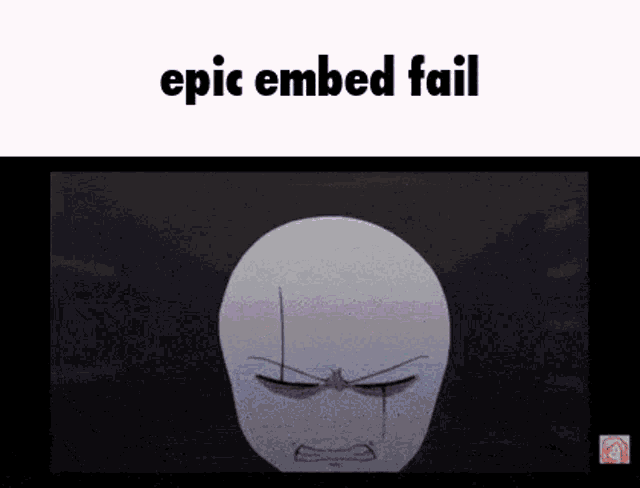 Epic Embed Fail Undertale GIF - Epic Embed Fail Undertale Gaster GIFs