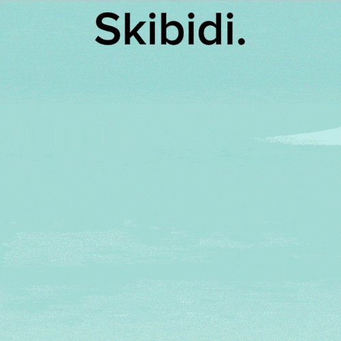 a picture of a rainbow dash with the words skibidi on the bottom