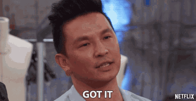 a man says got it in a netflix advertisement