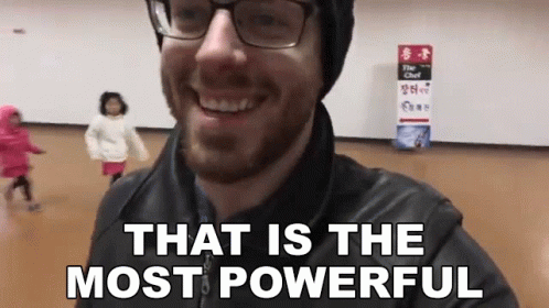 That Is The Most Powerful Corey Vidal GIF - That Is The Most Powerful Corey Vidal Strongest GIFs