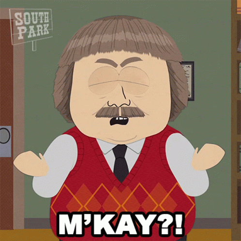 Mkay Bucky Bailey GIF - Mkay Bucky Bailey South Park GIFs