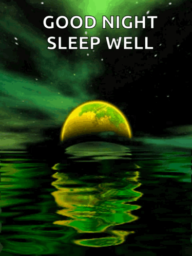 Green Moon GIF - Green Moon Water GIFs