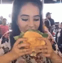 Burger Eating GIF - Burger Eating Happy GIFs