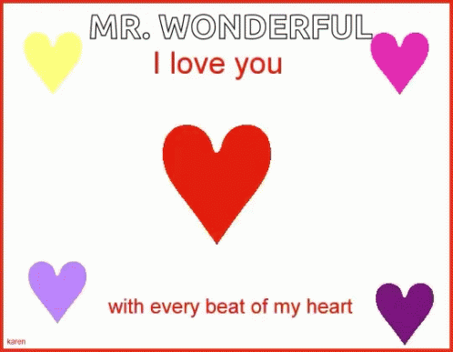 With Every Beat Of My Heart I Love You GIF - With Every Beat Of My Heart I Love You Mr Wonderful GIFs