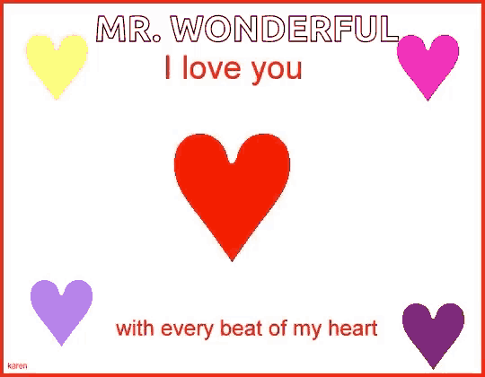 With Every Beat Of My Heart I Love You GIF