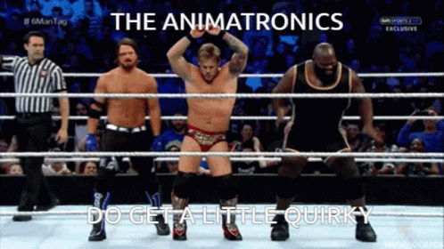 Quirky Strongman GIF - Quirky Strongman Fnaf Quirky GIFs