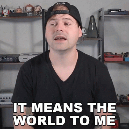 It Means The World To Me Jared Dines GIF - It Means The World To Me Jared Dines It Matters A Lot To Me GIFs