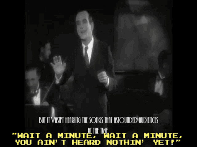Al Jolson The Jazz Singer GIF