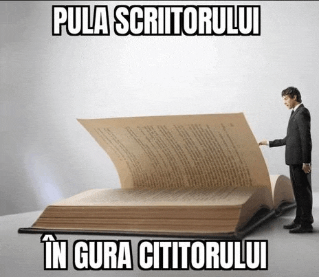 a man in a suit and tie is standing next to a very large book .