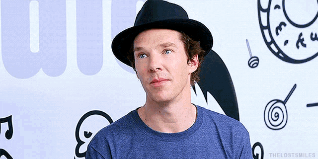Thinking Benedict Cumberbatch GIF - Thinking Benedict Cumberbatch Hat GIFs