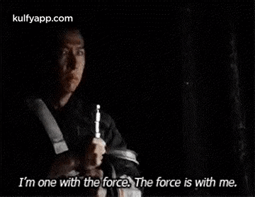 I'M One With The Force. The Force Is With Me..Gif GIF - I'M One With The Force. The Force Is With Me. Rogue One Hindi GIFs