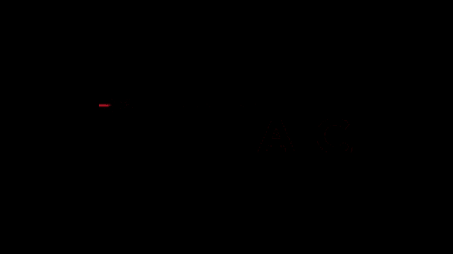 a black background with the name aruna in red