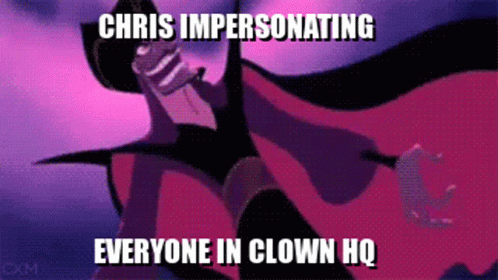 Chris Clown Hq GIF - Chris Clown Hq GIFs