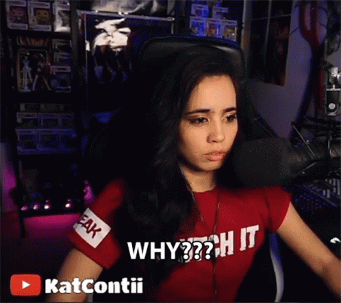 Why Katherine Contii GIF - Why Katherine Contii Katcontii GIFs