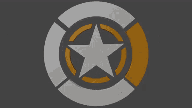 a circle with a star inside of it