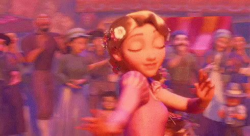 ダンス　ラプンツェル　ディズニー GIF - Tangled Rapunzel Disney GIFs