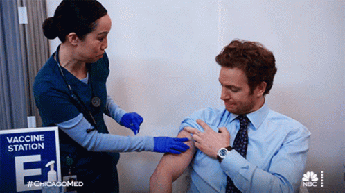 Vaccination Is Done Dr Will Halstead GIF - Vaccination Is Done Dr Will Halstead Chicago Med GIFs