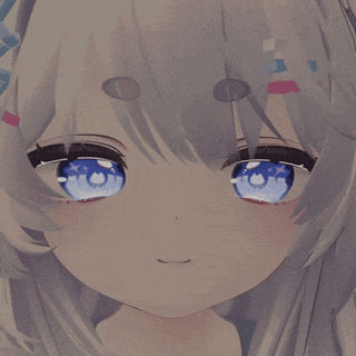 a close up of a girl 's face with a blue eye
