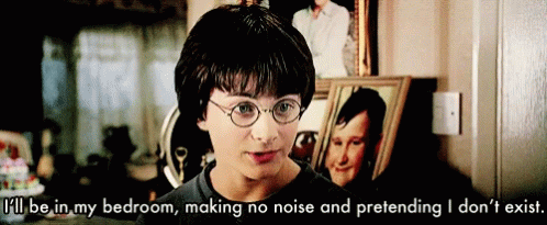 Harry Potter Alone Time GIF - Harry Potter Alone Time Me Time GIFs