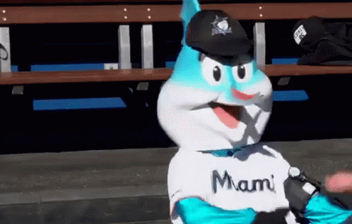 Miami Marlins Billy The Marlin GIF - Miami Marlins Billy The Marlin Nice GIFs