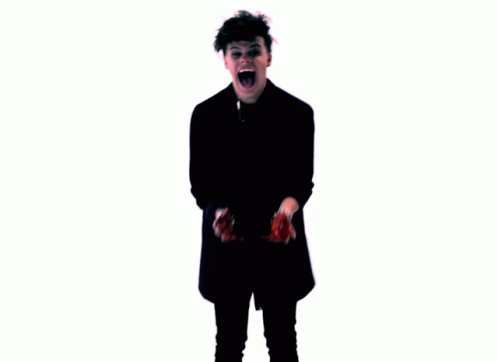 Yungblud Laughing GIF - Yungblud Laughing Bloody GIFs