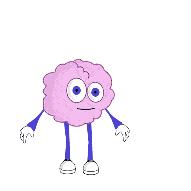 a cartoon brain with a speech bubble saying siamo i migliori