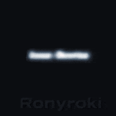 a painting of a man with the name ronyroki on the bottom right