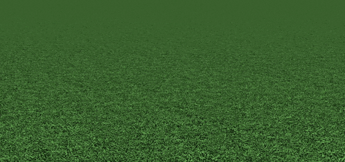 a lush green field of grass with a plain green background