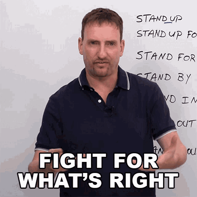 Fight For Whats Right Adam GIF - Fight For Whats Right Adam Engvid GIFs