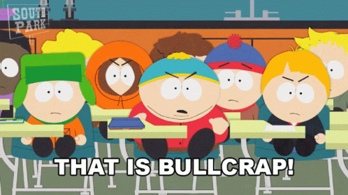 That Is Bullcrap Cartman GIF