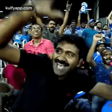 End Your  Day With This Excitement.Gif GIF - End Your Day With This Excitement Gif Cricket GIFs