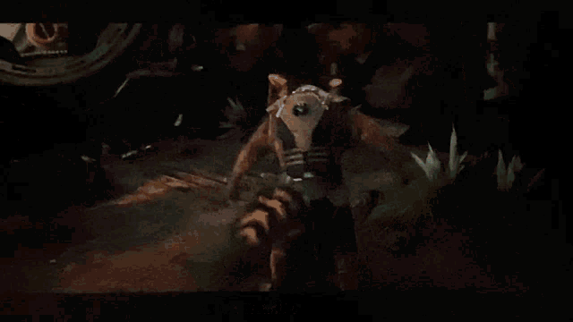 a rocket raccoon is standing in front of a group of guardians of the galaxy and says you 're making me