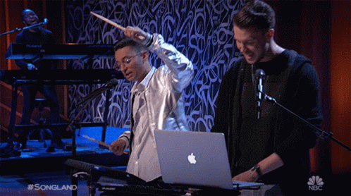 Electric Drum Drum Playing GIF - Electric Drum Drum Playing Feeling Good GIFs