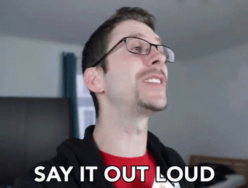 Say It Out Loud Louder GIF - Say It Out Loud Say It Louder GIFs