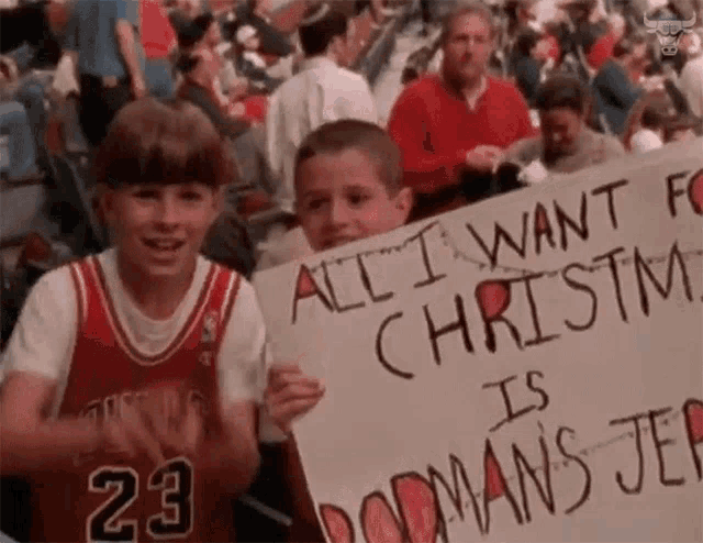 All I Want For Christmas Is Rodmans Jersey Chicago Bulls GIF - All I Want For Christmas Is Rodmans Jersey Chicago Bulls The Last Dance GIFs