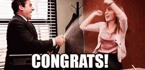 Steve Carell Congrats GIF - Steve Carell Congrats Congratulations GIFs