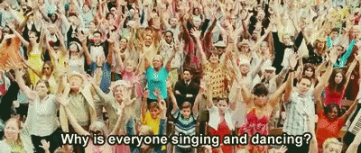 Enchanted Why Is Everyone Singing And Dancing GIF - Enchanted Why Is Everyone Singing And Dancing GIFs