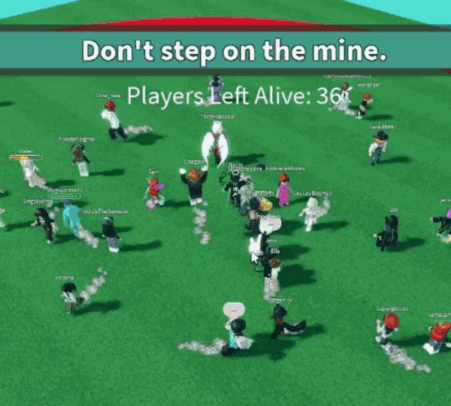 a screenshot of a video game with players alive at 35