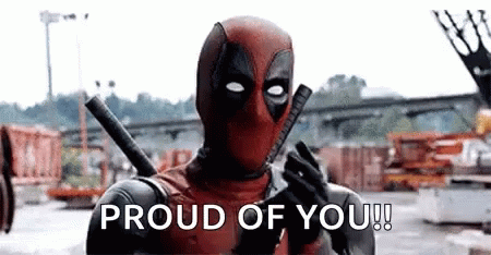 Deadpool Clapping GIF - Deadpool Clapping Proud Of You GIFs