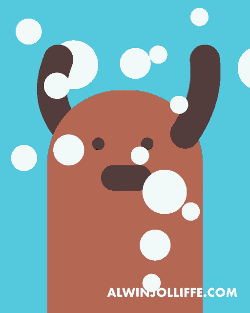 a picture of a reindeer with the website alwinjoliffe.com written on the bottom