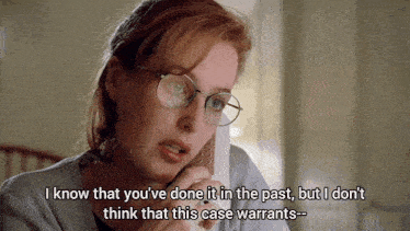 a woman with glasses is talking on a cell phone and says i know that you 've done it