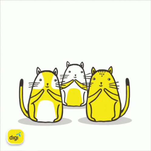 Cat Animated GIF - Cat Animated Yellow GIFs