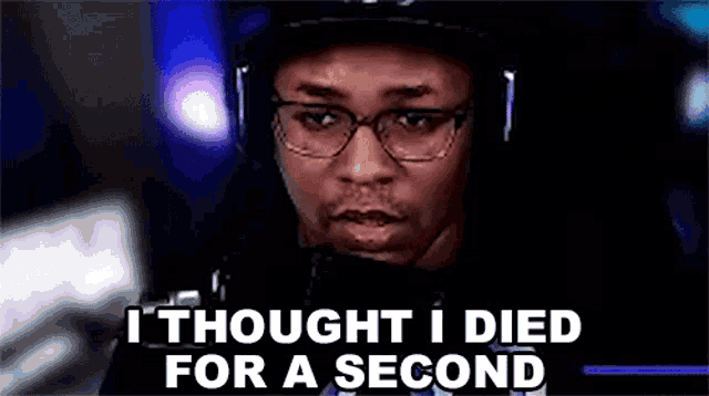 I Thought I Died For A Second Critical Bard GIF