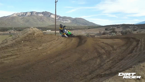 Riding Dirt Rider GIF - Riding Dirt Rider Drifting GIFs