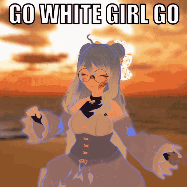 Vtuber Go White Girl Go GIF - Vtuber Go White Girl Go Dance GIFs