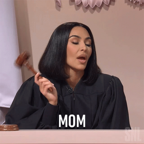 Mom Kim Kardashian GIF - Mom Kim Kardashian Saturday Night Live GIFs