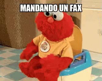 Mandando Un Fax GIF - Elmo Mandando Un Fax Potty Training GIFs